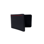 RED LINE BIFOLD  LEATHER WALLET