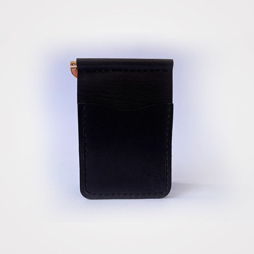 Leather Money Clip Wallet