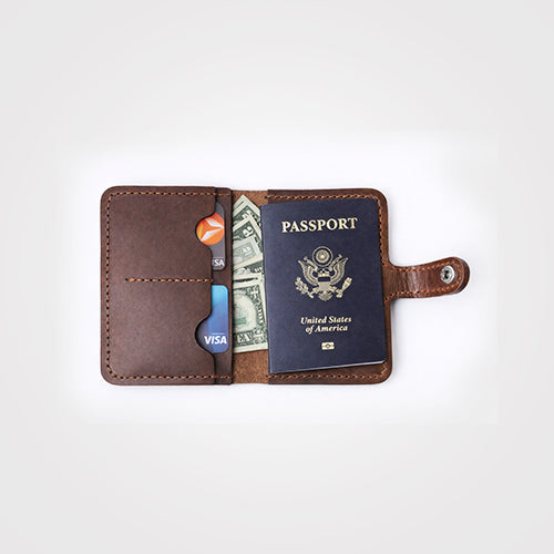 Leather Traveling Wallet